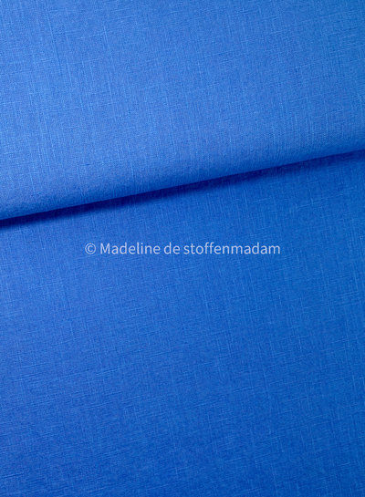 M. Klein blue - washed linen - 8oz