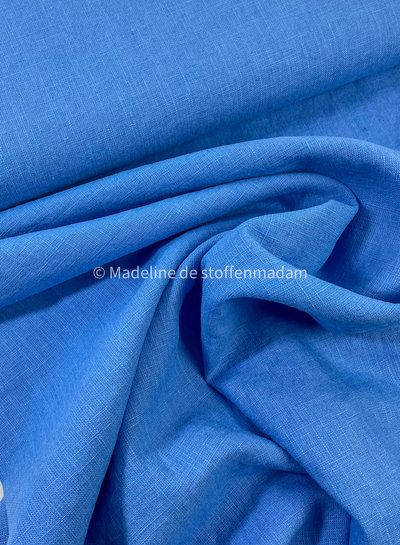 M. Klein blue - washed linen - 8oz