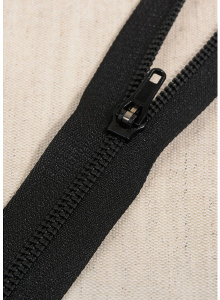 zwart - stevige nylon broekrits - kleur 580