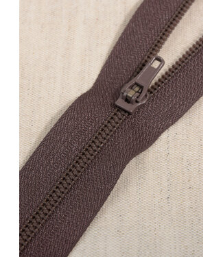 M. close end zipper - special pants zipper - dark brown color 570