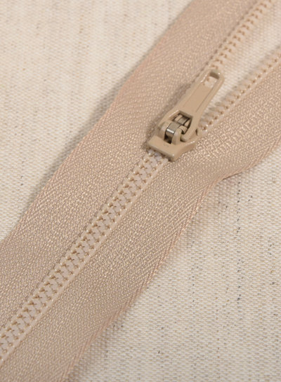 close end zipper - special pants zipper - sand color 573