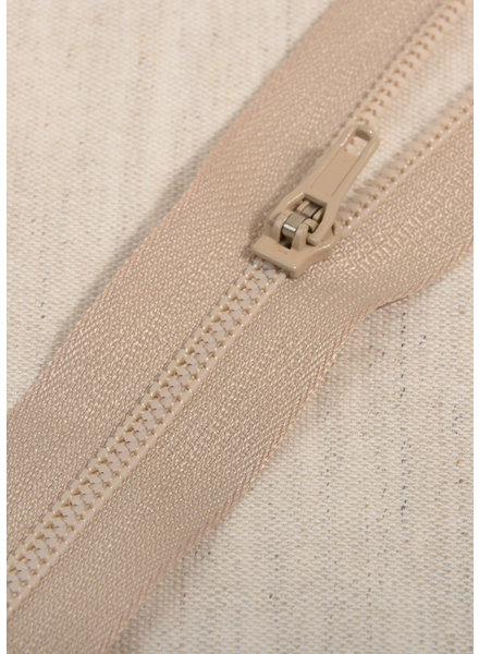 close end zipper - special pants zipper - sand color 573