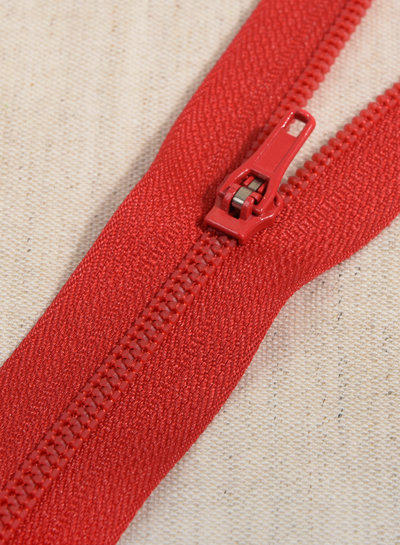 close end zipper - special pants zipper - red color 519