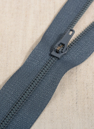 blauwgrijs - stevige nylon broekrits - kleur 579