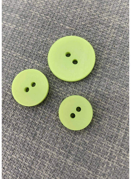 M pastel green - trendy button - two holes - color 536