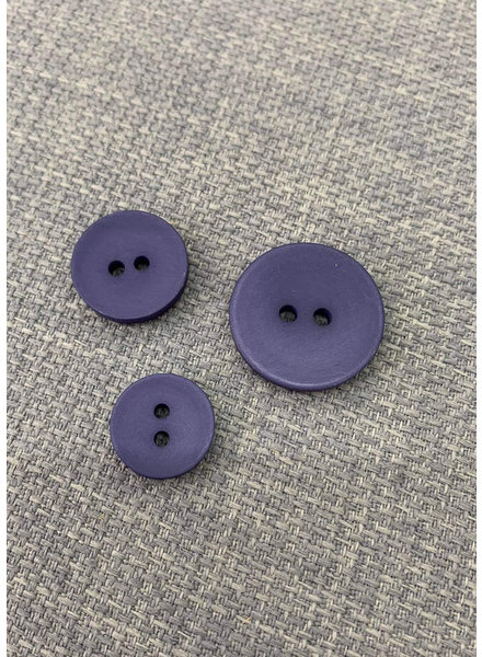 marineblauw - mooie trendy matte knoop - 2 gaatjes - kleur 919