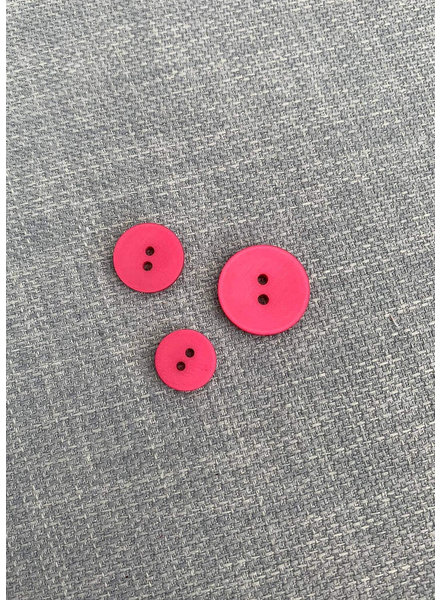 M fuchsia - trendy button - two holes - color 516