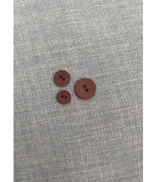 dark brown - trendy button - two holes - color 570