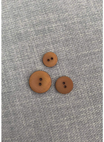 M brown - trendy button - two holes - color 568