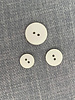 creme - mooie trendy matte knoop - 2 gaatjes - kleur 841