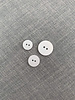 white - trendy button - two holes - color 501