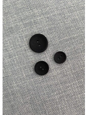 black - trendy button - two holes - color 580