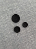 M. black - trendy button - two holes - color 580