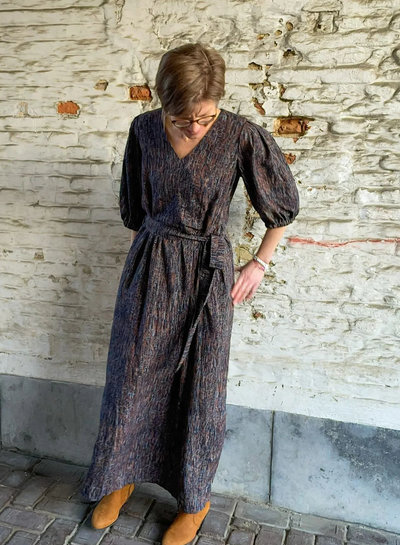 Een maxi Claire jurk.