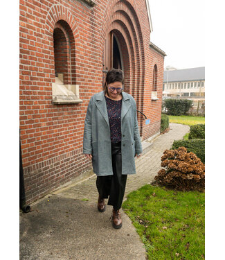 Een visgraat Yates coat