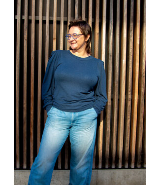 A soft Clemence sweater.