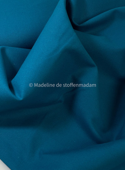 M. petrol blue - sturdy canvas 100% cotton