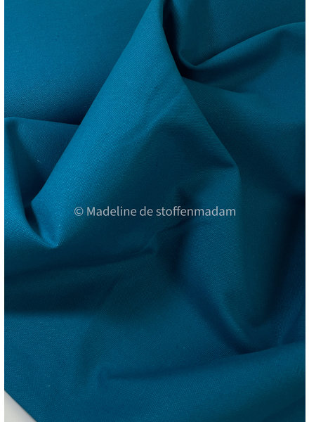 M. petrol blue - sturdy canvas 100% cotton