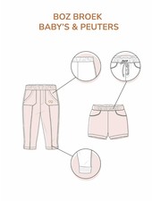 Zonen09 BOZ pants - baby - PDF pattern - ebook