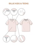 Zonen09 Billie t-shirt kids & teens - PDF pattern -ebook