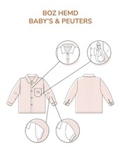 Zonen09 BOZ hemd - baby - PDF patroon - ebook