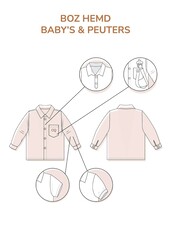 Zonen09 BOZ shirt - baby - PDF pattern - ebook