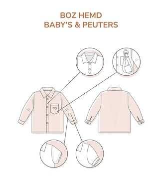 Zonen09 BOZ shirt - baby - PDF pattern - ebook