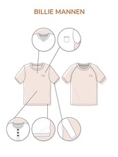 Zonen09 Billie t-shirt adults - PDF pattern - ebook