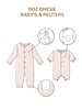 Zonen09 BOZ onesie - baby - PDF pattern