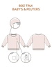 Zonen09 BOZ sweater - baby - PDF patroon