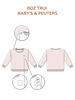 Zonen09 BOZ sweater - baby - PDF pattern