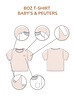 Zonen09 BOZ t-shirt - baby - PDF patroon