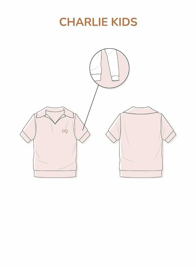 Zonen09 Charlie shirt - kids - PDF pattern