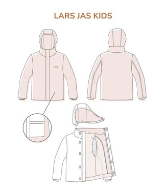Zonen09 Lars jacket - kids - PDF pattern - ebook