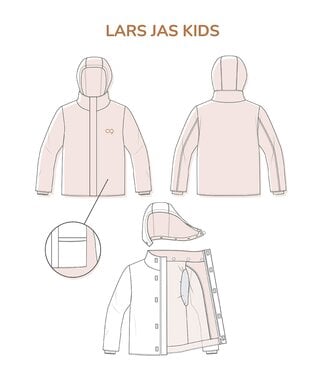 Zonen09 Lars jas - kids - PDF patroon - ebook