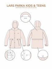 Zonen09 Lars Parka kit (LARS BASIC NEEDED) - PDF pattern - ebook