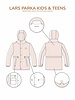 Zonen09 Lars Parka kit (LARS BASE NEEDED) - PDF pattern