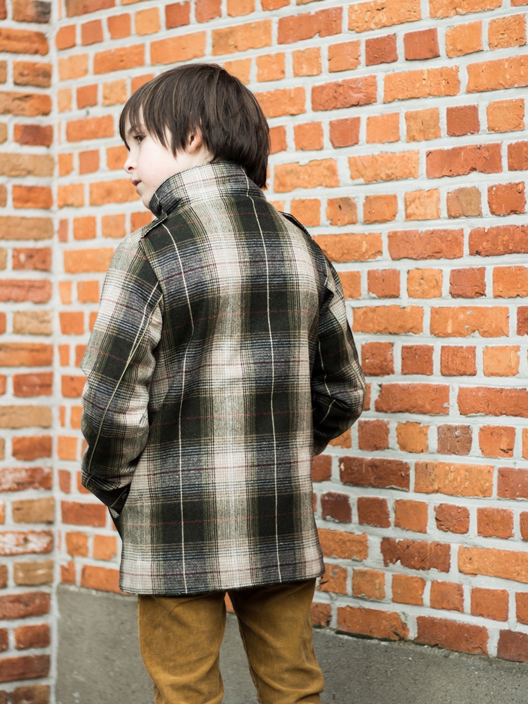 特価販売品 美品 nonnative COAT MELTONBUFFALOCHECK - ジャケット