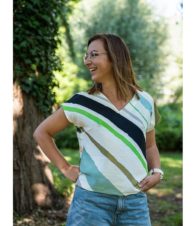 Zonen09 Odile shirt basis - dames - PDF patroon
