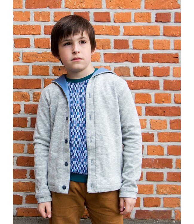 Zonen09 Ole omkeerbaar vestje - teens - PDF patroon