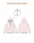 Zonen09 Rocco hoodie teens - PDF patroon - ebook