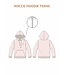 Zonen09 Rocco hoodie teens - PDF patroon