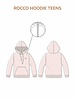 Zonen09 Rocco hoodie teens - PDF patroon