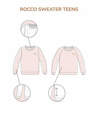 Zonen09 Rocco teens - sweater - sweatpants - bomber - PDF pattern - ebook