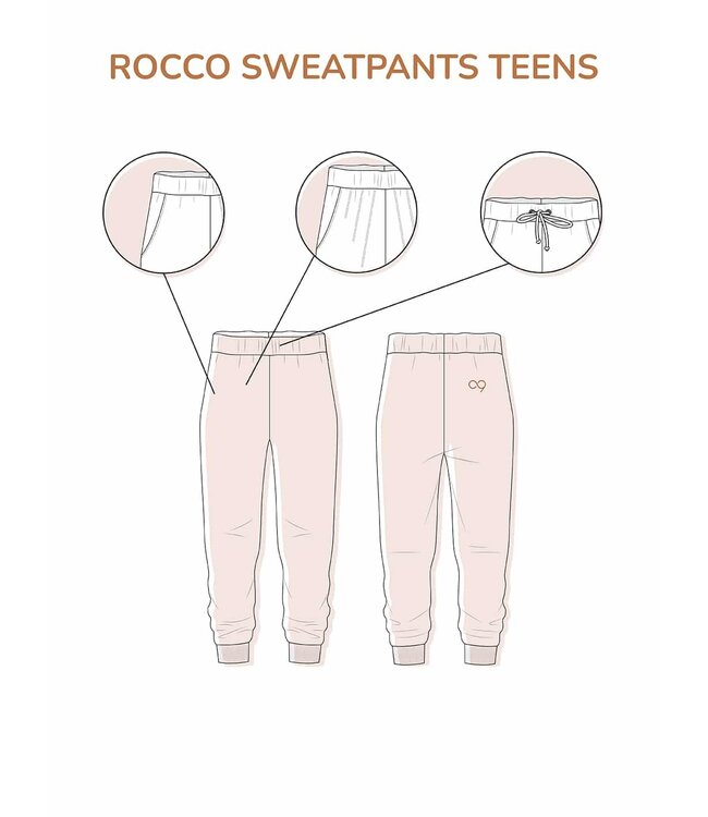 Zonen09 Rocco teens - sweater - sweatpants - bomber - PDF patroon