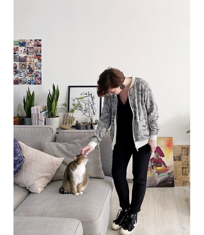 Zonen09 Rocco VOLWASSENEN sweater - sweatpants - bomber - PDF patroon
