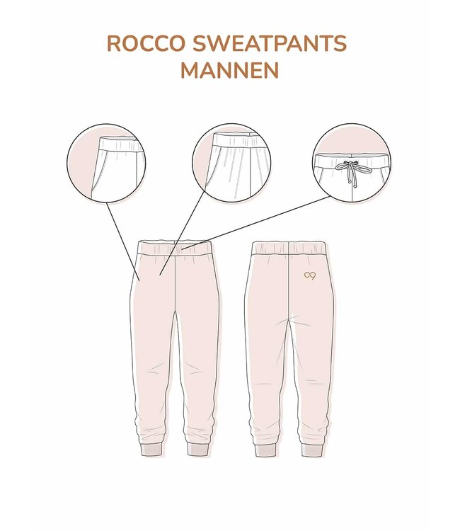 Zonen09 Rocco VOLWASSENEN sweater - sweatpants - bomber - PDF patroon
