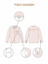 Zonen09 Theo shirt men - PDF pattern - ebook