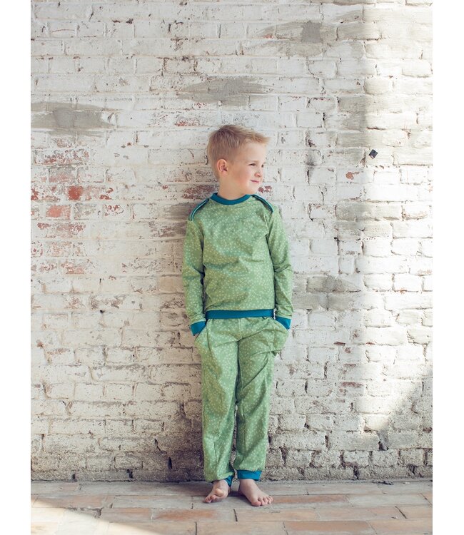 Zonen09 Wolf onesie en cape kids - PDF patroon