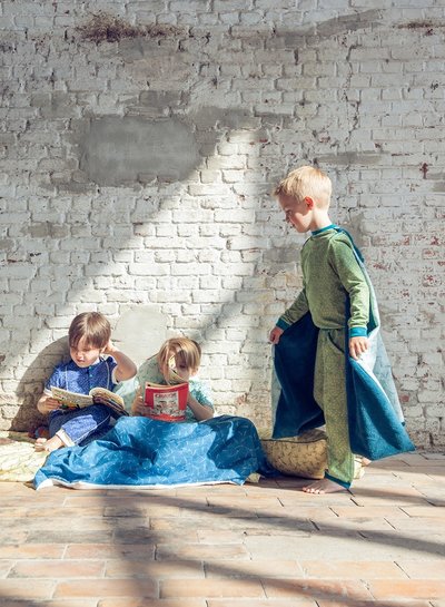 Zonen09 Wolf onesie and cape kids - PDF pattern